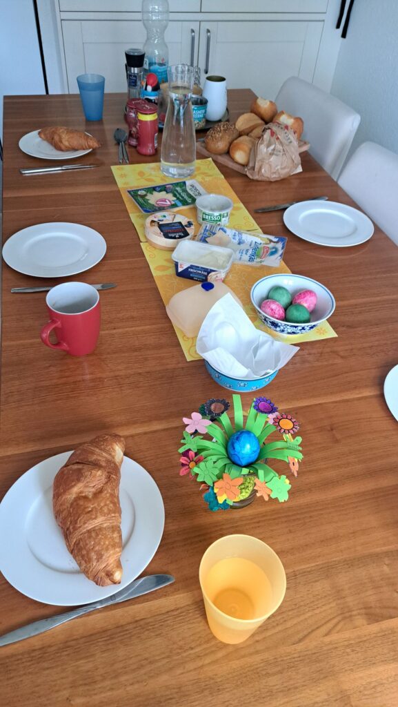 Gemeinsames Frühstück