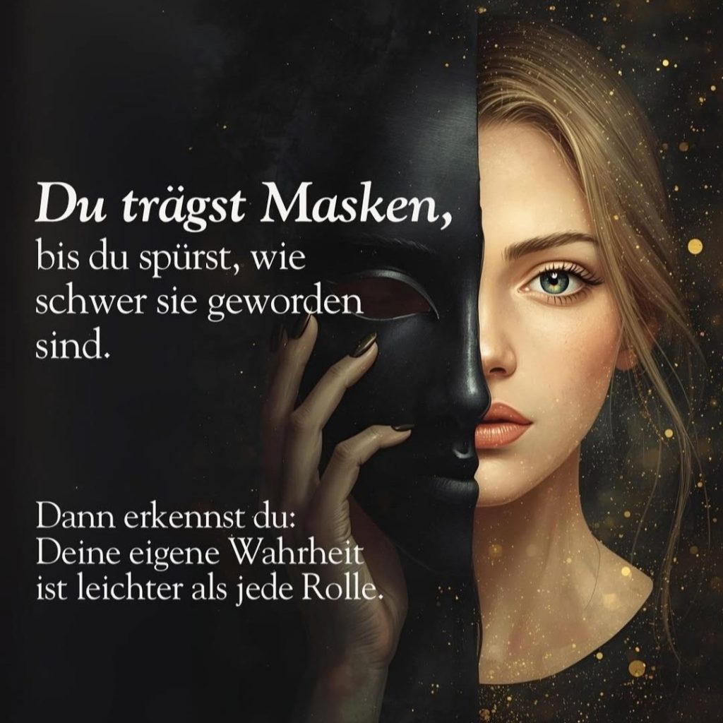 Zitat Masken Wahrheit Authentizität