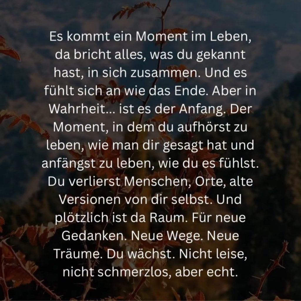 Zitat Wachstum Muster Schmerz Zusammenbruch