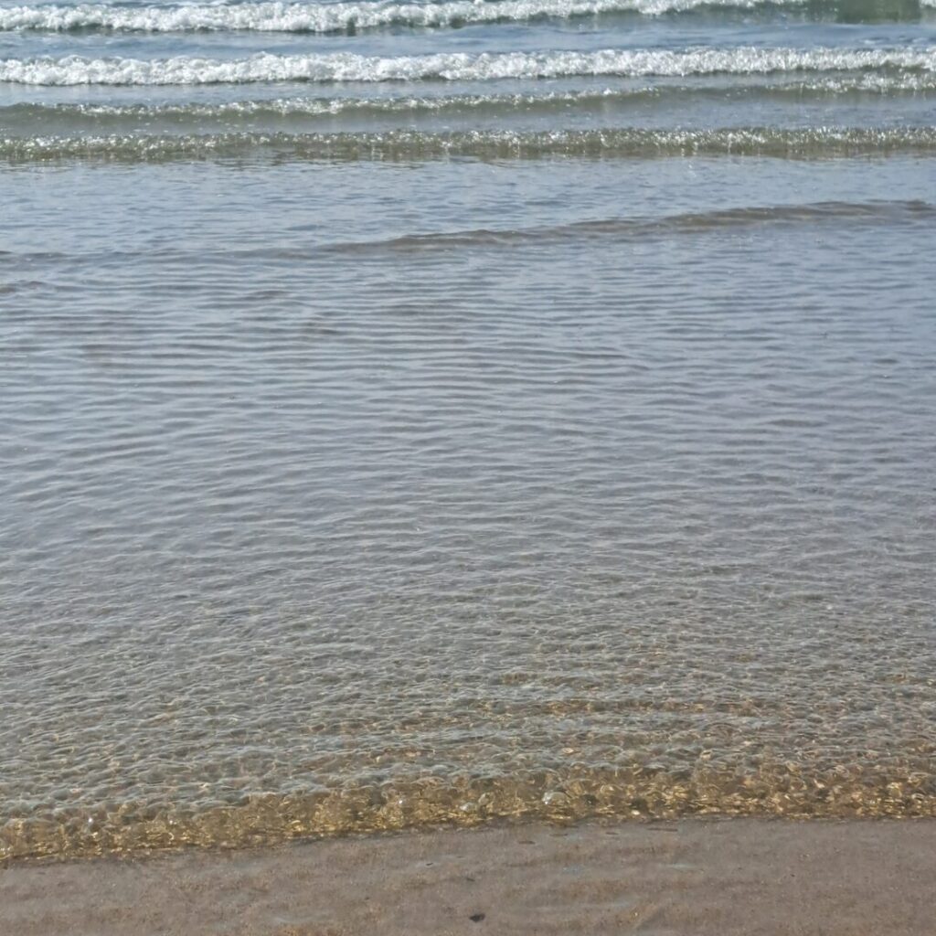 Saum Welle Meer Wasser
