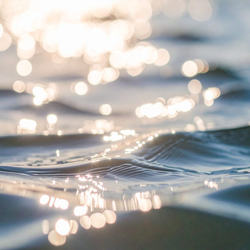 Ausrichtung Meer Wellen Stille Präsenz Frieden