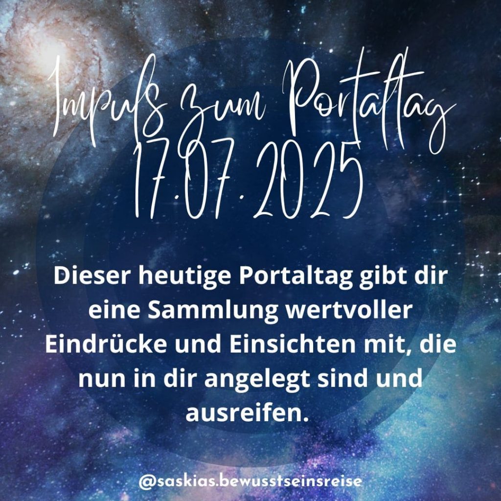 Portaltagimpuls 17.07.2025