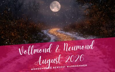 Vollmond und Neumond August 2026