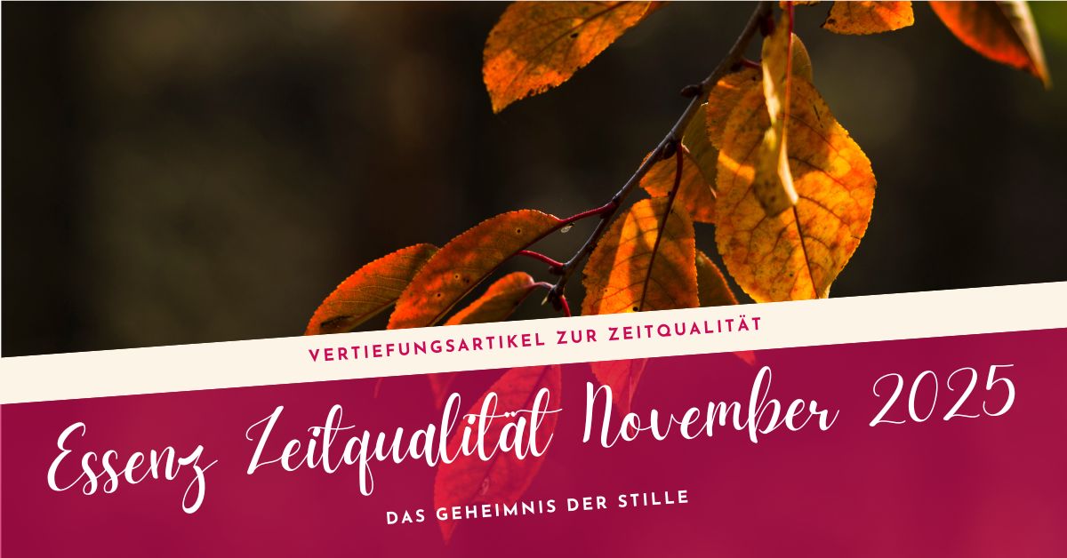 Zeitqualität November 2025 Zeitqualität November 2025